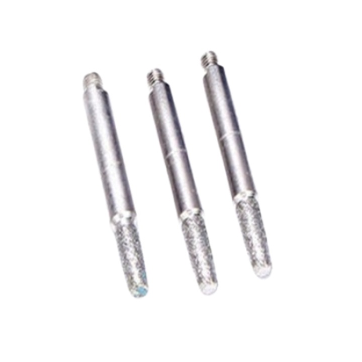 Set de 3 capete de polizare pentru ferastrau cu lant, Argintiu