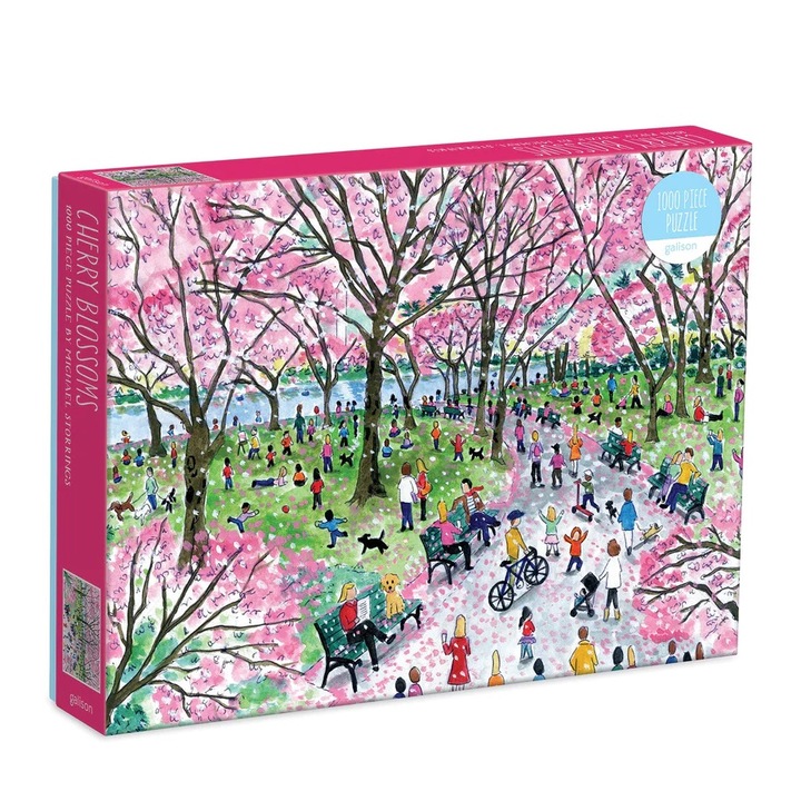 Puzzle, Galison, Sakura, Karton, 1000 db, 68,6x50,8 cm
