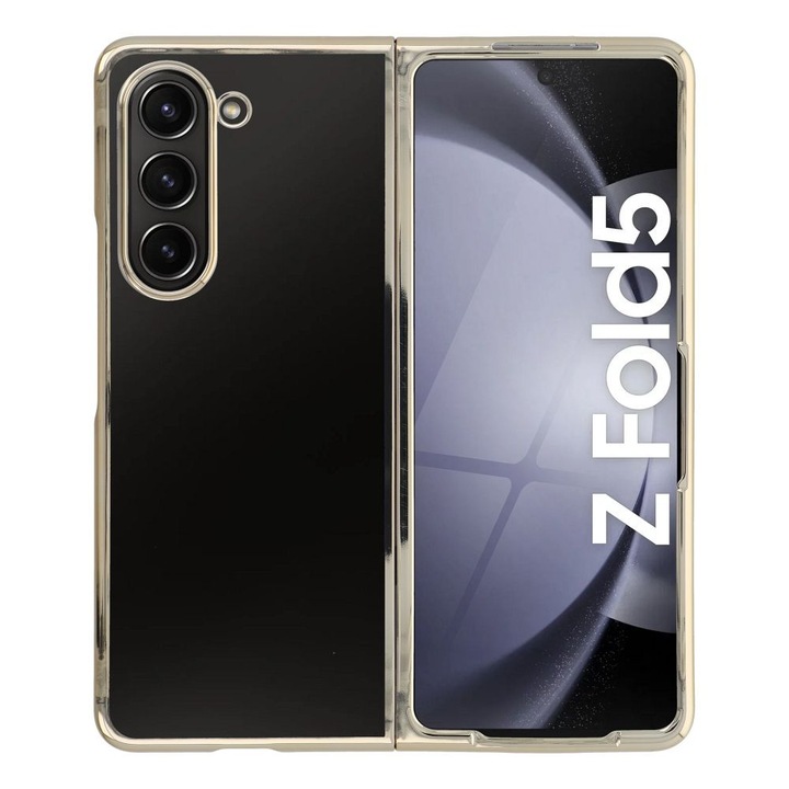 Калъф за телефон, Forcell, За Samsung Galaxy Z Fold 5 5G, Прозрачен