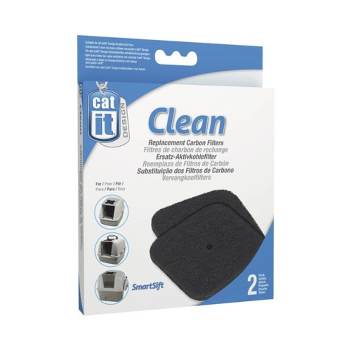 Filtru de carbune pentru litiera Catit 2 buc