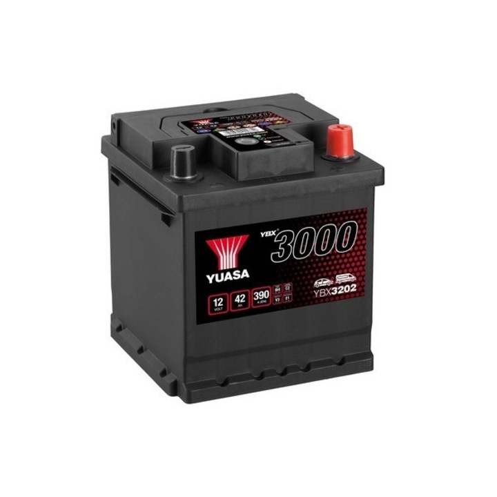 Акумулатор Yuasa, YBX3000,42Ah, 390A, R+