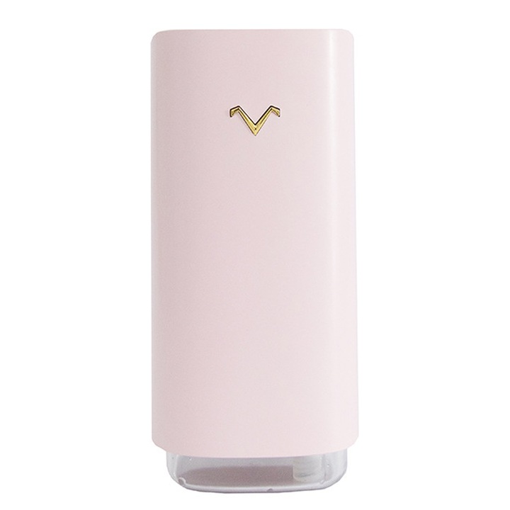 Mini párásító éjszakai fénnyel, két üzemmóddal, rózsaszín