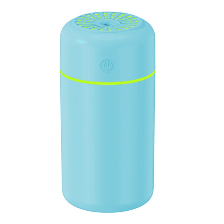 Autó párásító, USB, színes lámpák, légtisztítás, aromaterápia, kivehető tartály