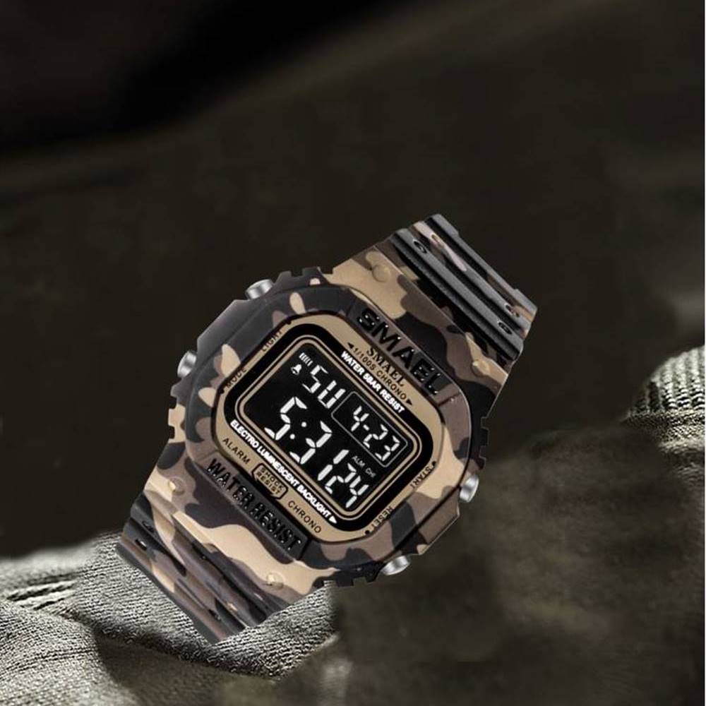 Ceas barbatesc Modern Vibe, Afisaj Digital, Cronometru, Alarma ...