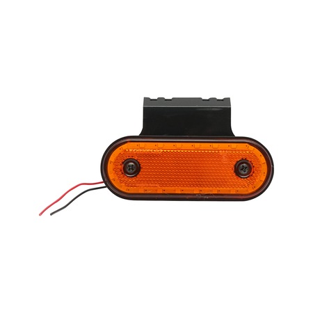 Luci Led Per Camion 24v 20/10PCS 4 LED 12V-24V Luci Di Posizione Laterali Ovale Anteriore Luci Ingombro Led 12 V - Foto 6