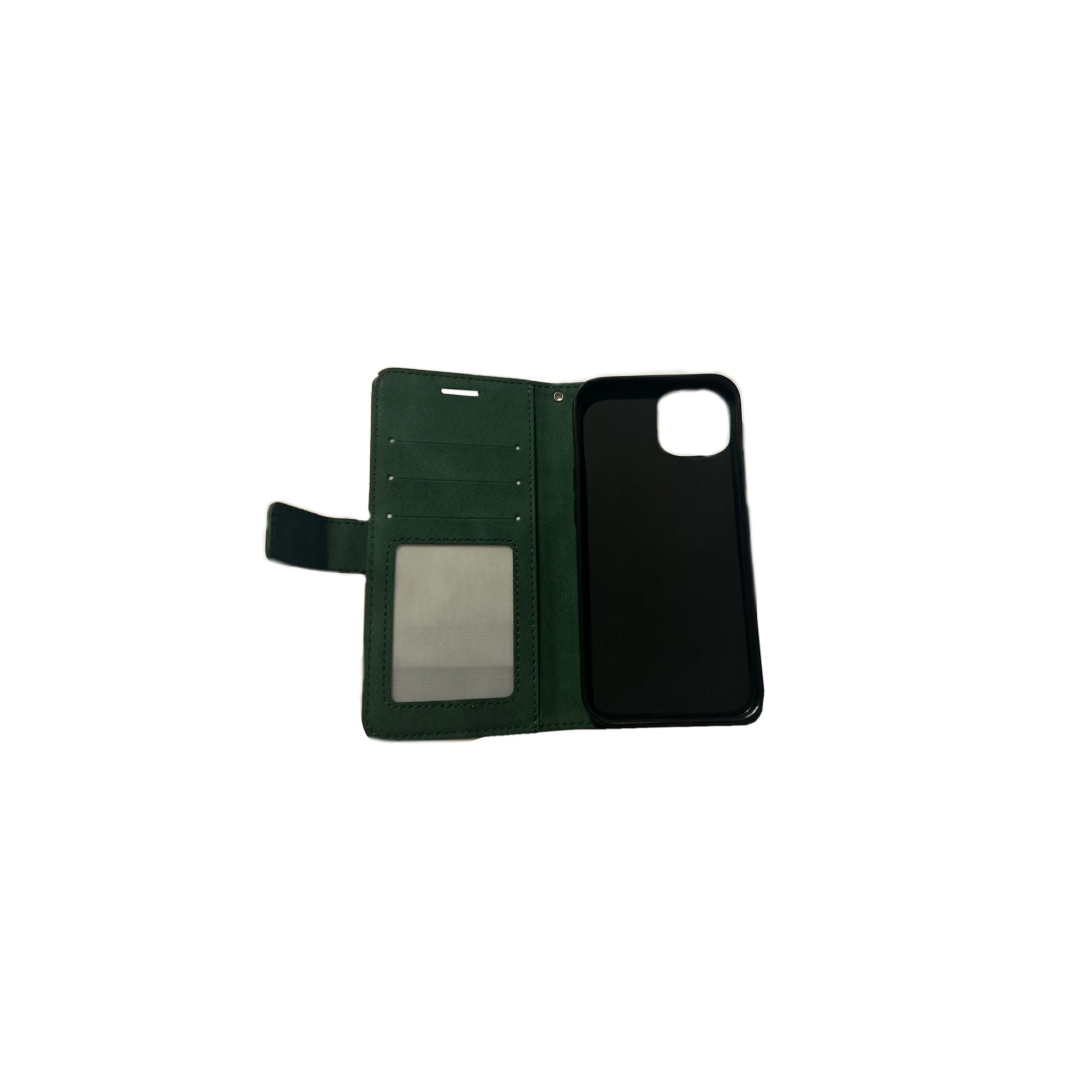 Husa telefon tip carte, piele ecologica, inchidere magnetica, cu buzunar pentru carduri si snur, Compatibil Iphone 13,14