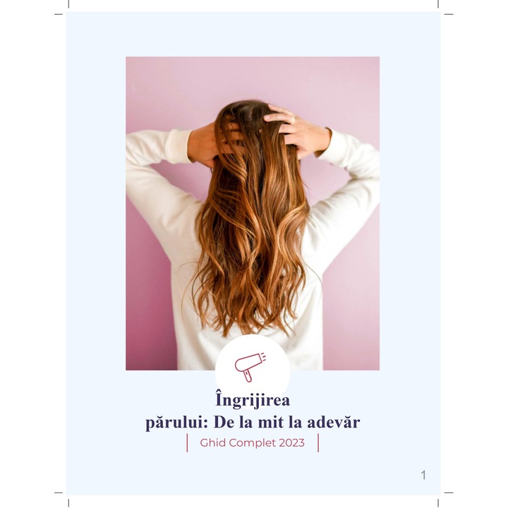 Книга PDF Ingrijirea parului: De la mit la adevar