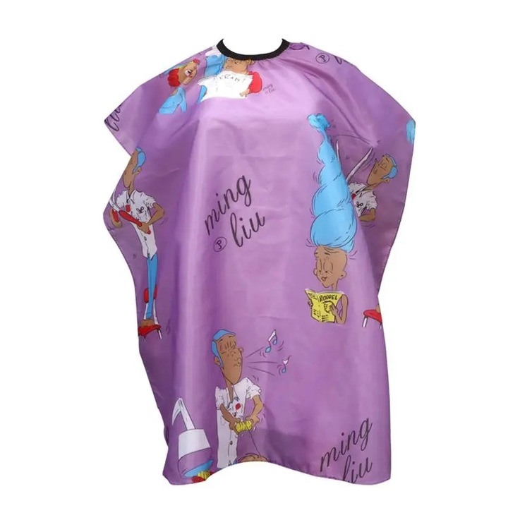 Pelerina Frizerie copii mov, Sela