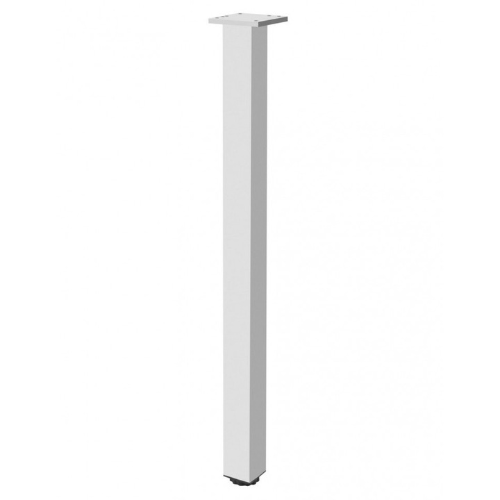 Picior masa patrat H 820/46x46 mm, aluminiu, GTV