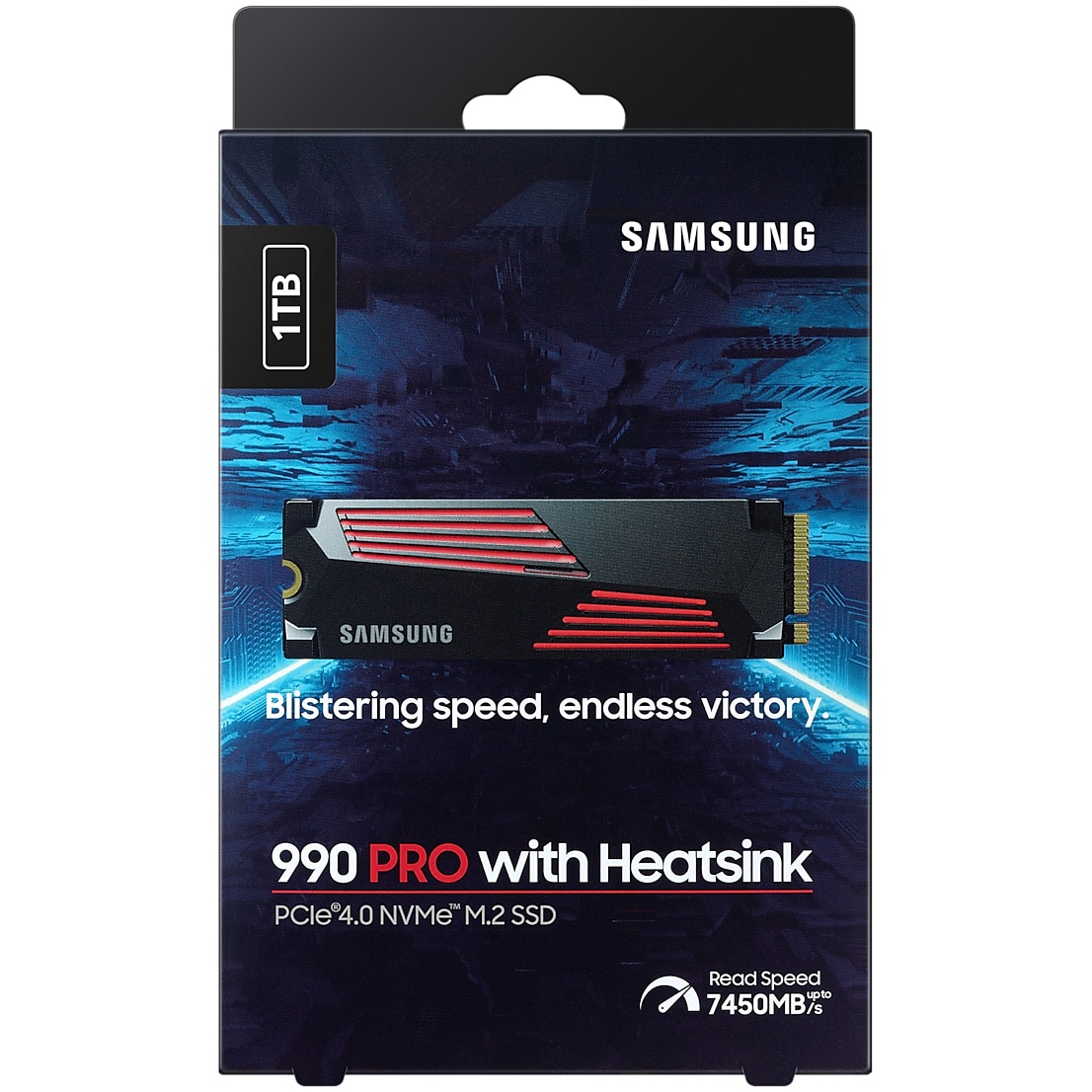 Solid State Drive (SSD) Samsung 990 PRO 1TB Heatsink, PCIe Gen 4.0