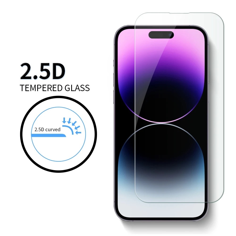 Folie Sticla DeTech Transparenta Comaptibila iPhone 14 Pro Max