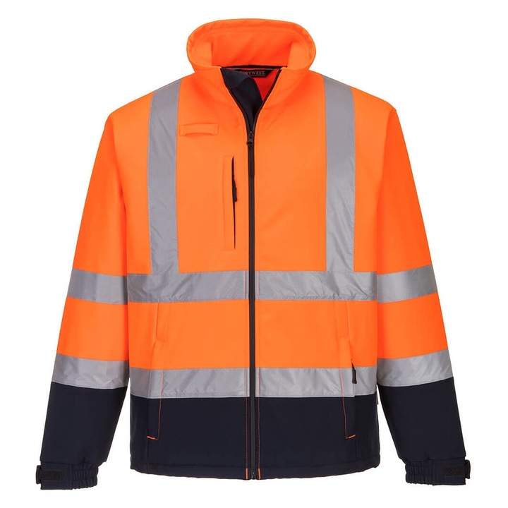 Jacheta, Portwest, Portocaliu, Albastru, XXL