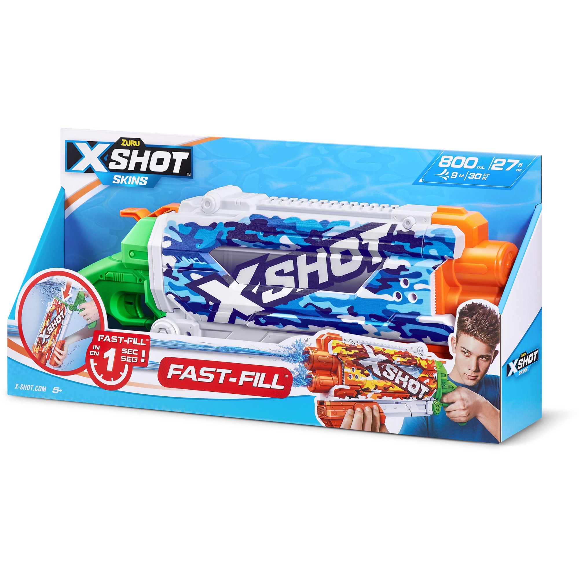 Воден бластер XShot Skins Shotgun Water Camo eMAG.bg