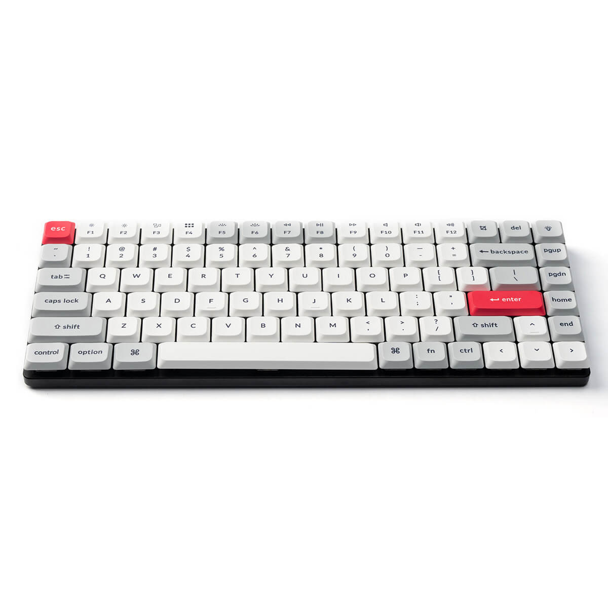 Kit butoane Keychron Low Profile DyeSub PBT LSA Keycaps Set Light