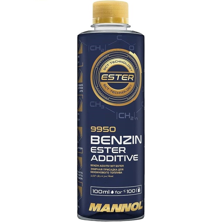 Aditiv Pentru Cresterea Puterii Motorului pe Benzina MANNOL 9950 100 ml