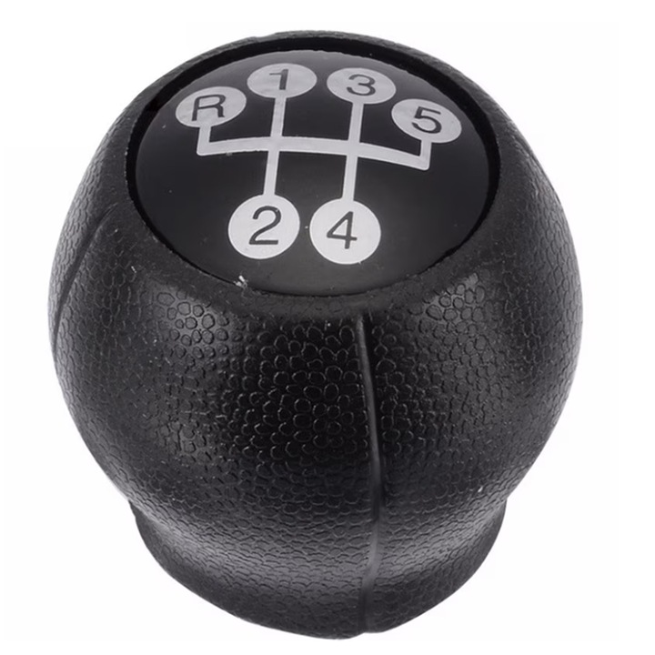 Nuca schimbator viteze, Cauciuc, Pentru Opel Astra G/Zafira A/Corsa C, Negru