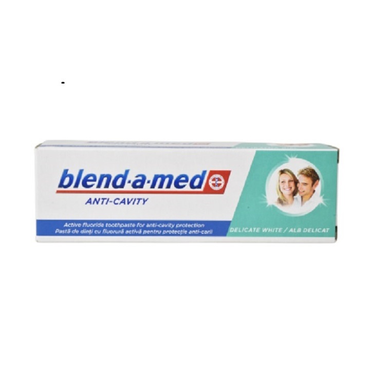Blend-a-med Anti Cavity Delicate White паста за зъби, 75 мл