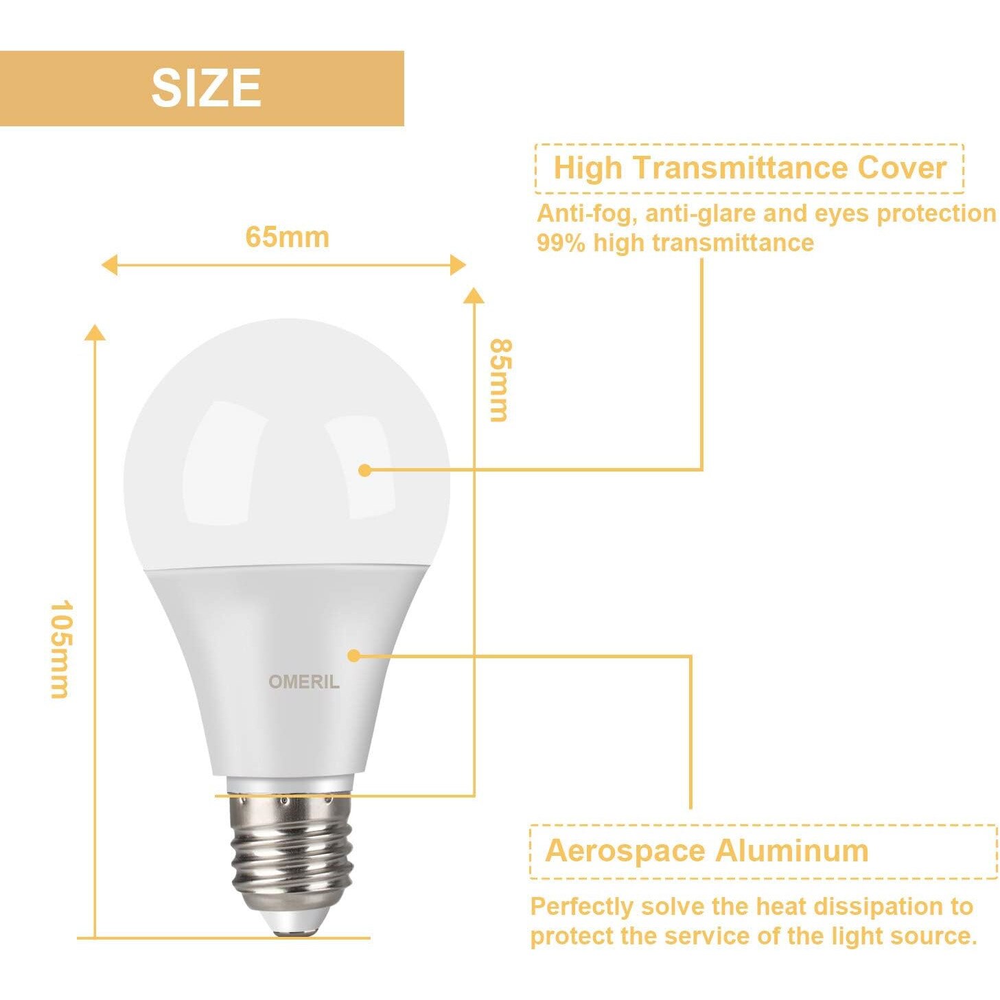 Ampoule LED E27 12W Standard 1000lm 330° 2700K Spécial Minuteries