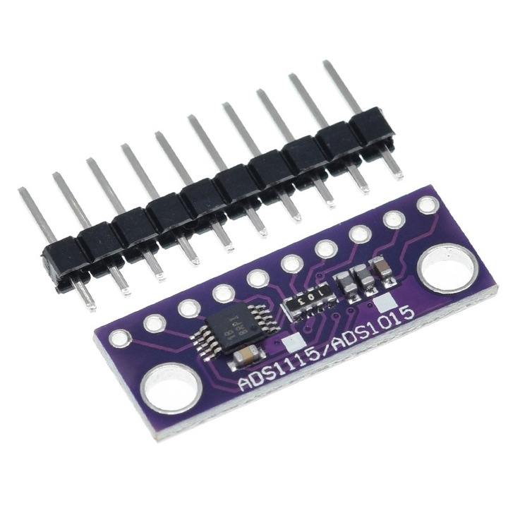 Placa dezvoltare ADS1015, 16 Bit, I2C, convertor ADC, 2.0V-5.5V