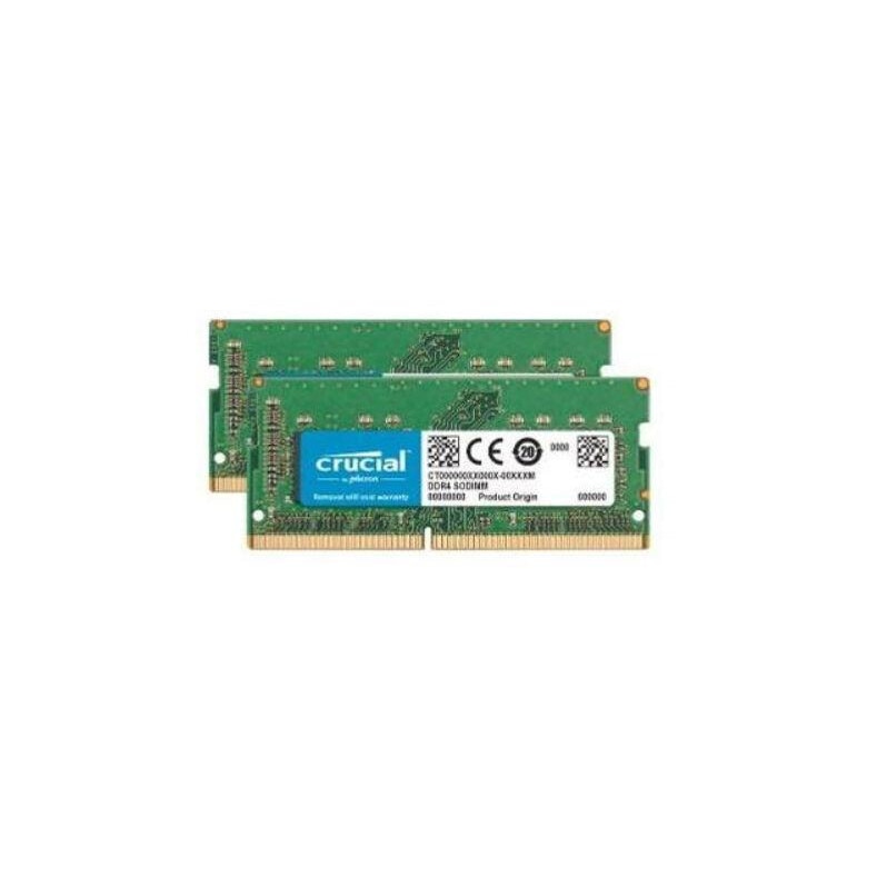 Memorii Laptop Crucial DDR4 16GB2 x 8GB SO DIMM 260-PIN 2400MHz