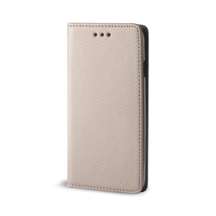 Кейс за Xiaomi Redmi Note 13 Pro 4G flip smart book case златен