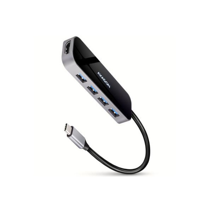 AXAGON HMC-HCR3A USB хъб, USB-C кабел