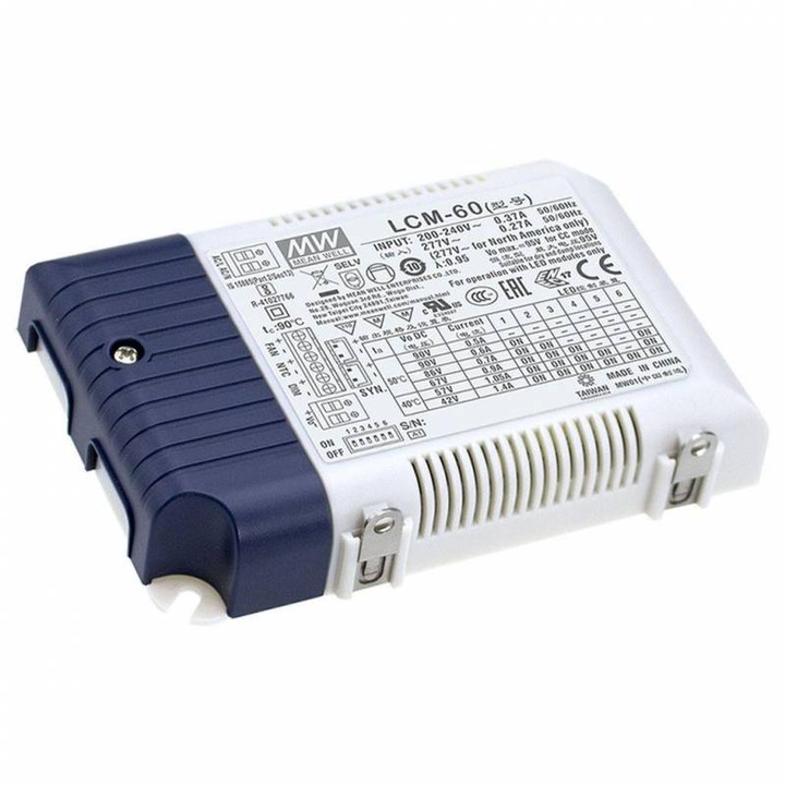 Sursa iluminat LED LCM-60 2...90V DC, 500...1400mA