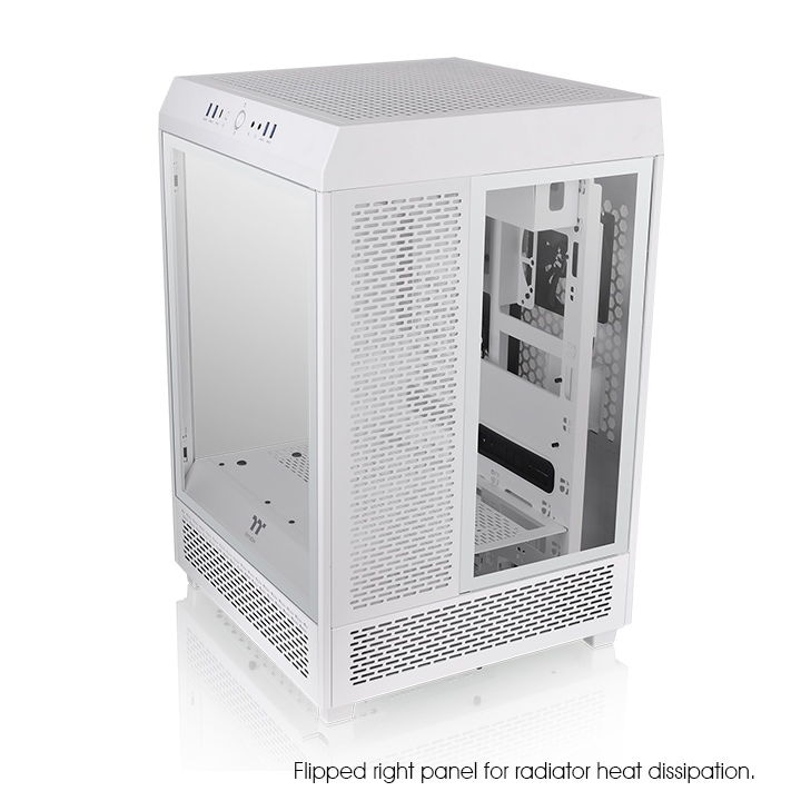 Carcasa Thermaltake The Tower 600 Mid Tower, Conector Ascuns, Negru