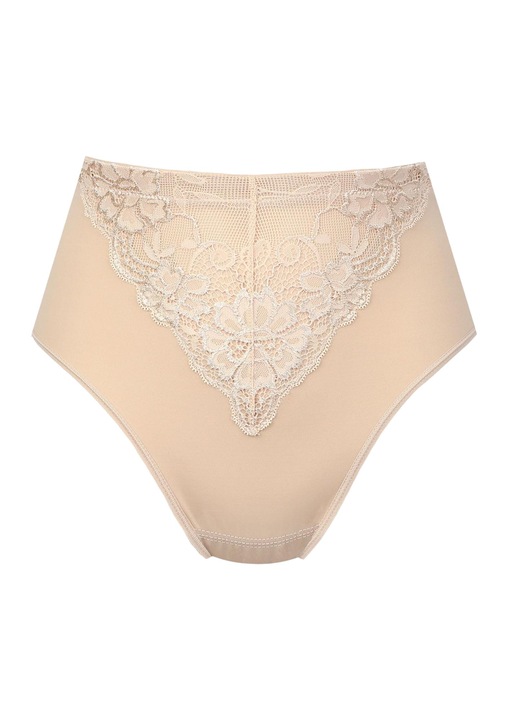 Chiloti tanga dama, Marilyn, Poliamida/Elastan, Nude, Bej