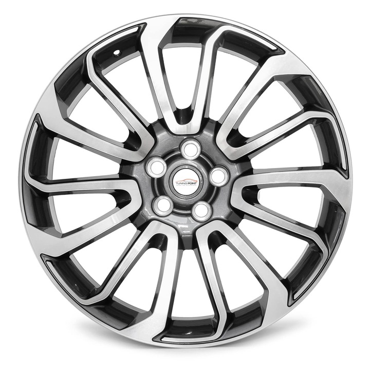 Set 4 Jante Land Rover R22 9.5X22 5X120 Et 50/72.6 Gri Polish Lucios