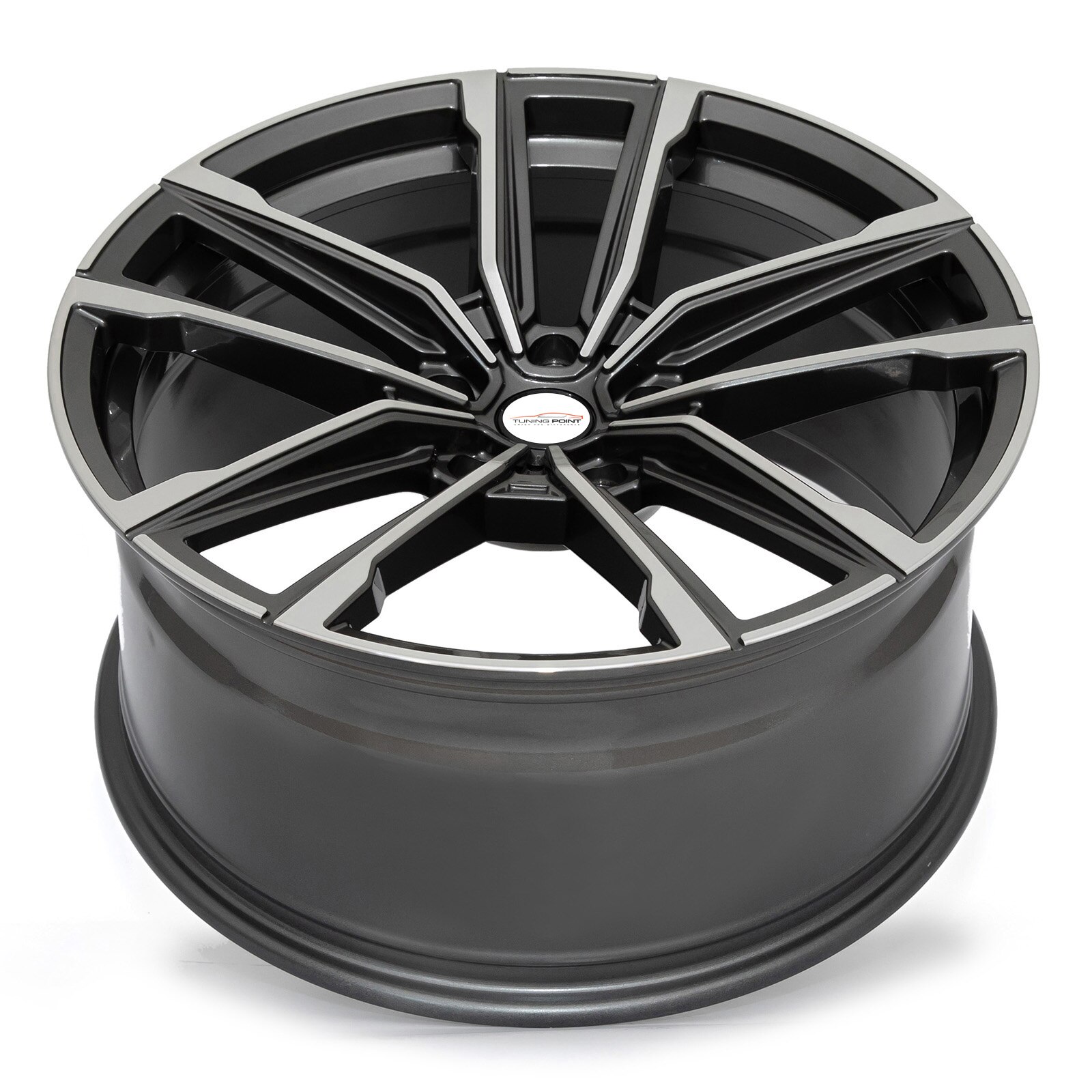Set 4 Jante BMW 19 Inch 8.5-9.5x19 5x120 ET 35-40/72.6 Gri Polish