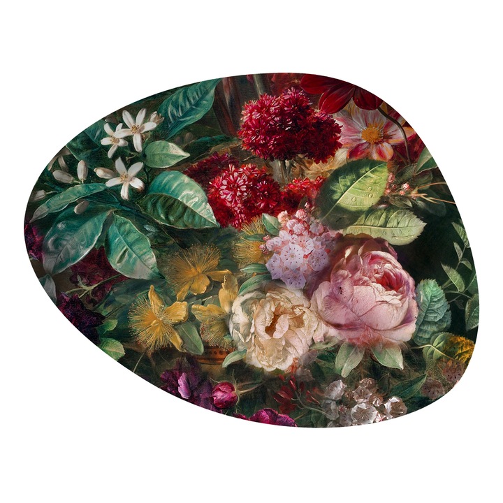 Napron oval de masa, Bertoni, Poliester, 36x32 cm, Multicolor