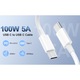 USB C to USB C Cable [1M, 2-Pack], 100W/5A Fast Charging Charger Cord Compatible with iPad Samsung Galaxy, Huawei, Xiaomi, oppo, vivo
