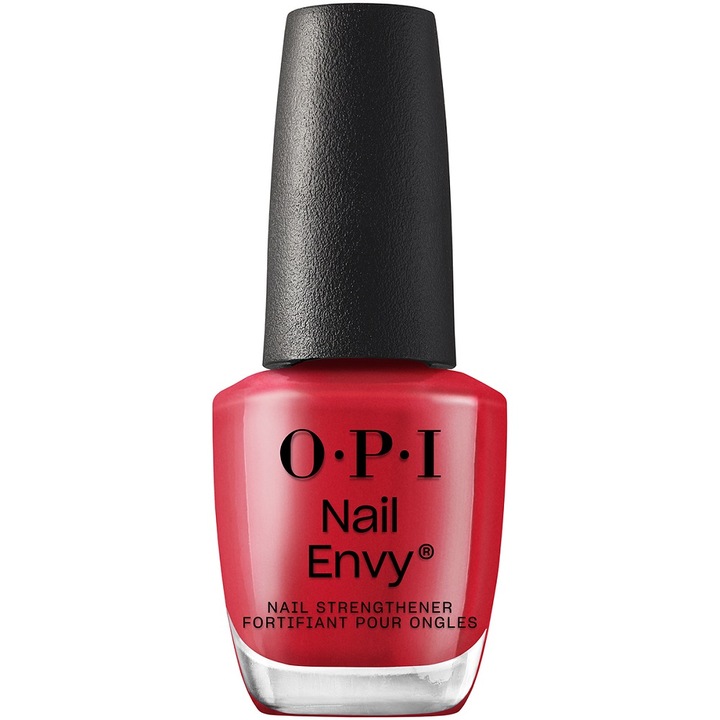 Körömerősítő lakk OPI Nail Envy, Big Apple Red, 15 ml