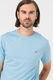 Gant, Tricou din bumbac Shield, Albastru deschis
