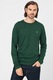 Gant, Bluza uni cu decolteu la baza gatului, Verde inchis, M