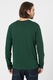 Gant, Bluza uni cu decolteu la baza gatului, Verde inchis, M