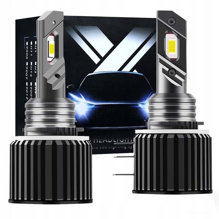 Set 2 becuri LED Zes H15, SKLEPLEDY, 100 W, 20000 lm