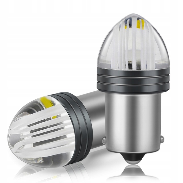 Bec LED Ba15S P21W Xstorm, 500lm, 2W, 6000K, 9 Diode SMD 2835, 1 Bucata