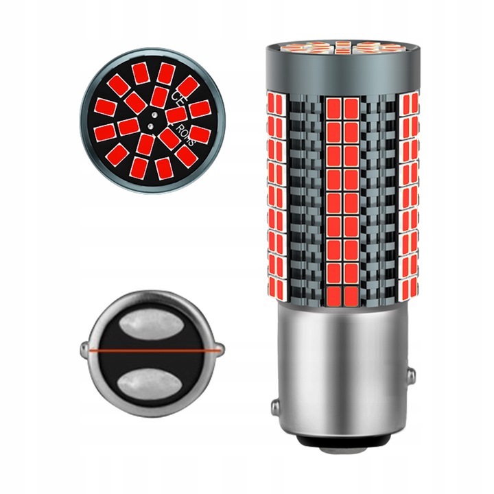 Bec Led Auto P21/5W, Xstorm, Bay15D, 9 W, 1000 K, 4000 Lm, 12 V, 20000 H, Iluminare Placuta De Inmatriculare, Lumini De Mers Inapoi, Lumini De Pozitie, Lumini De Ceata, Lumini De Frana, Iluminare Interior Auto