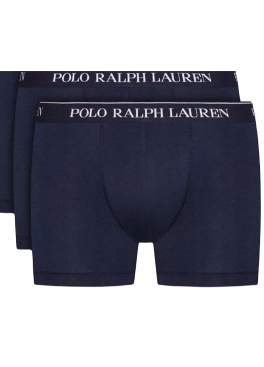 Set 3 boxeri, Polo Ralph Lauren, Bumbac, Bleumarin, Bleumarin