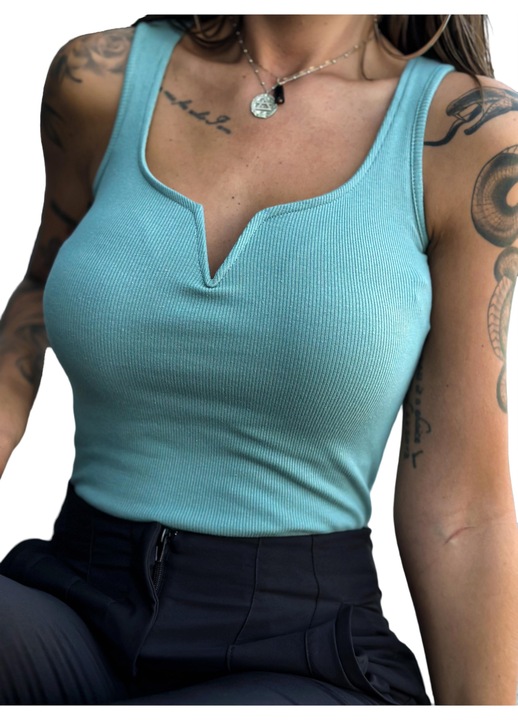 Дамски потник, Och Bella, памук, зелено, Зелен