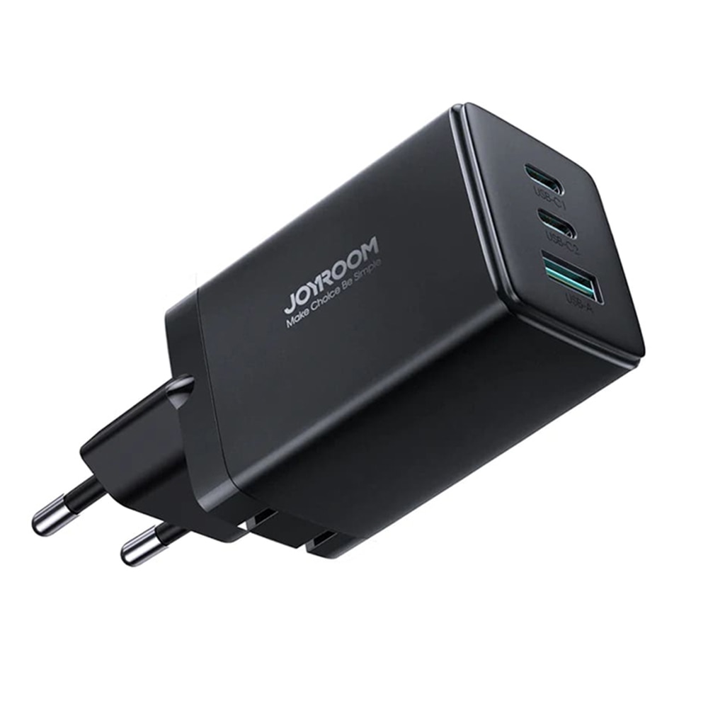 Зарядно за USB Type-C Socket 65W + Type-C кабел 100W, 1m, JoyRoom ...