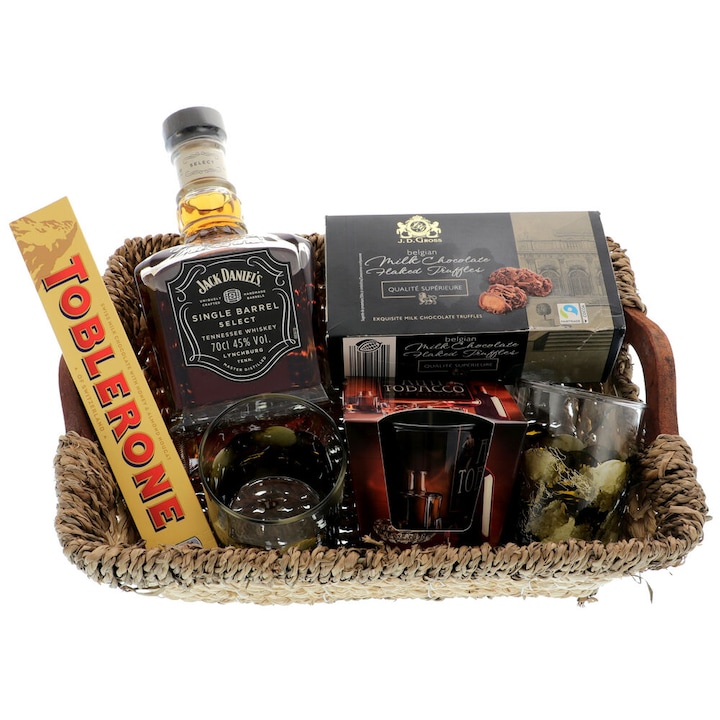Мъжка подаръчна кошница Single Barrel 7