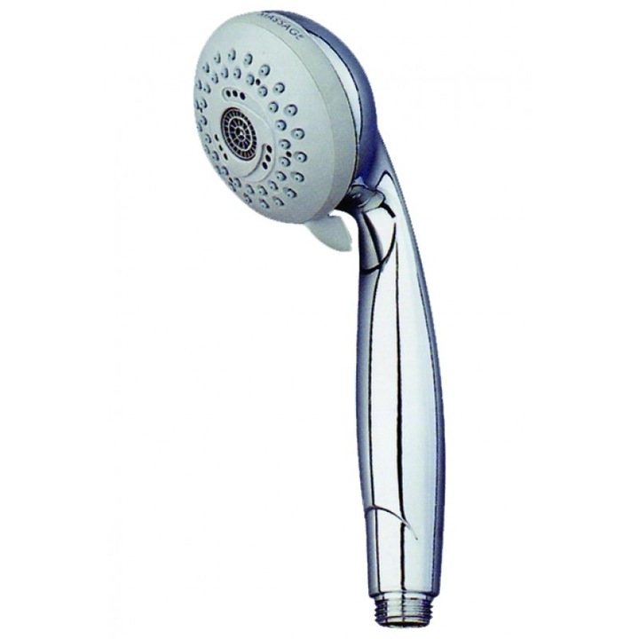 Cap de dus detasabil, Inter Ceramic, ICH 9012, ABS, cromat, 3 functii