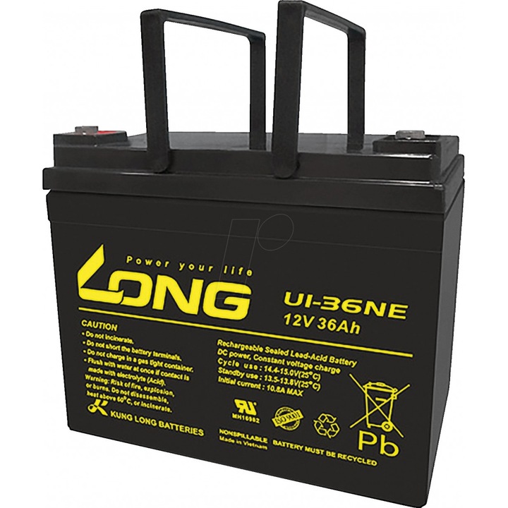 Акумулаторна батерия Long U1-36NE, 12V, 36Ah