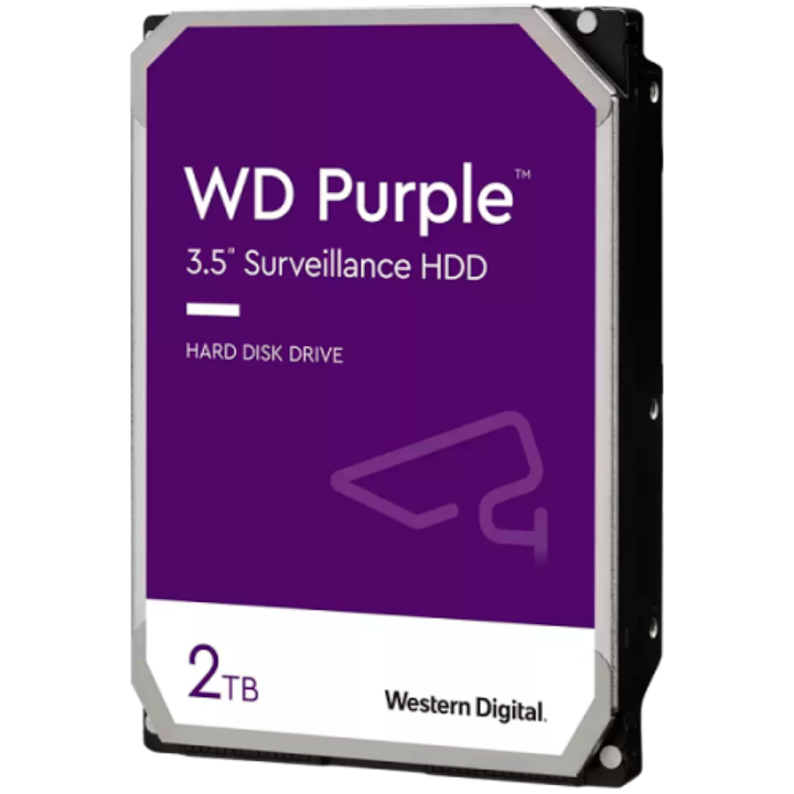 Хард диск AV WD Purple (3.5'', 2TB, 256MB, 5400 RPM, SATA 6 Gb/s) WD23PURZ