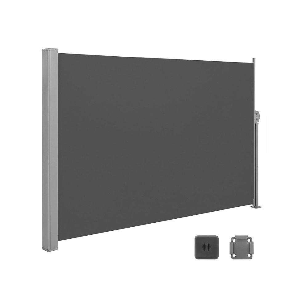 Paravan lateral pentru exterior, retractabila, extensibila, 180 x 450 ...