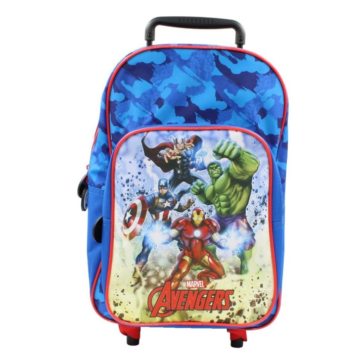 Ghiozdan cu troller Avengers 36 cm