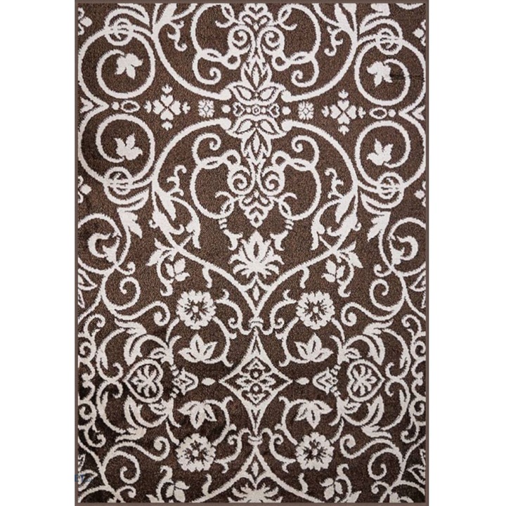 Covor Modern, Cappuccino 16026, Maro, 60x110 cm, 1700 gr/mp